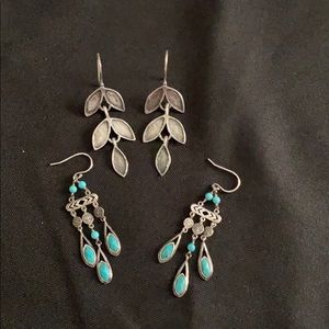 Two pair Silpada earrings